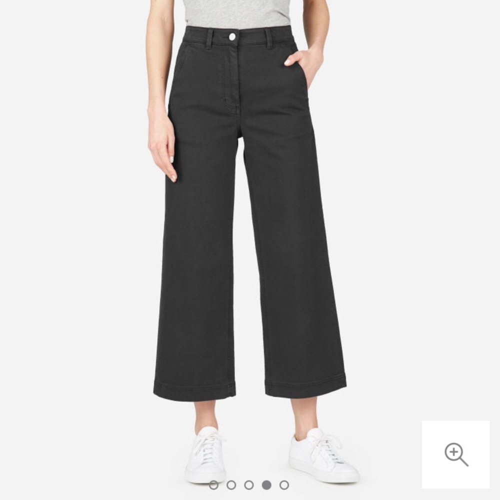 Everlane The Wide Leg Crop Pant